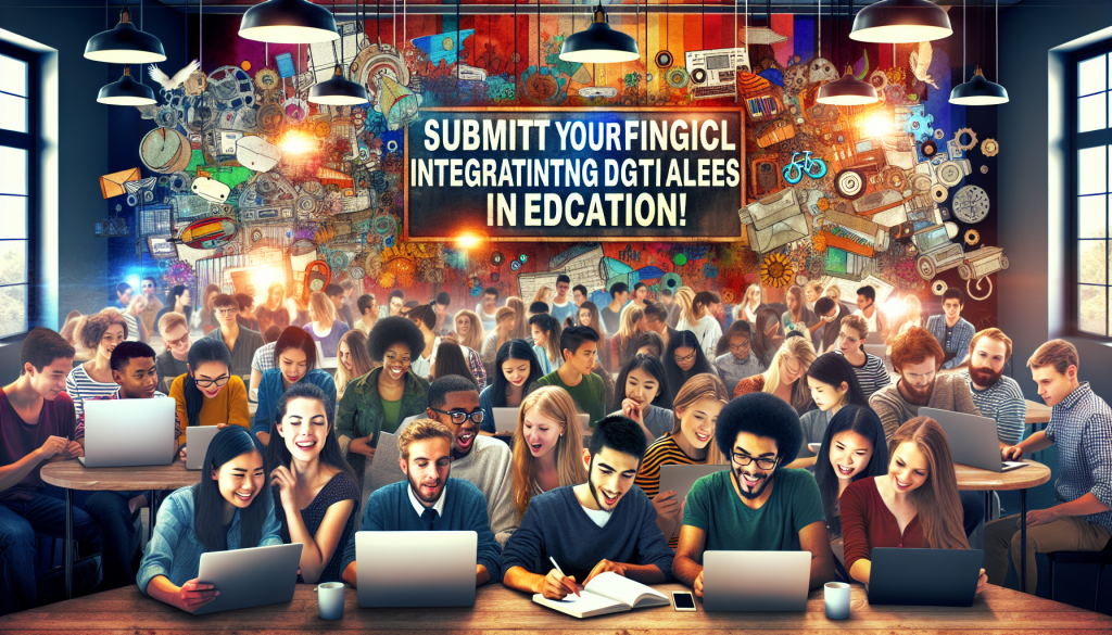 participez à notre appel à projets innovants pour intégrer les technologies numériques dans l'éducation. soumettez vos idées novatrices et contribuez à transformer l'apprentissage de demain grâce à la mesure 15081.