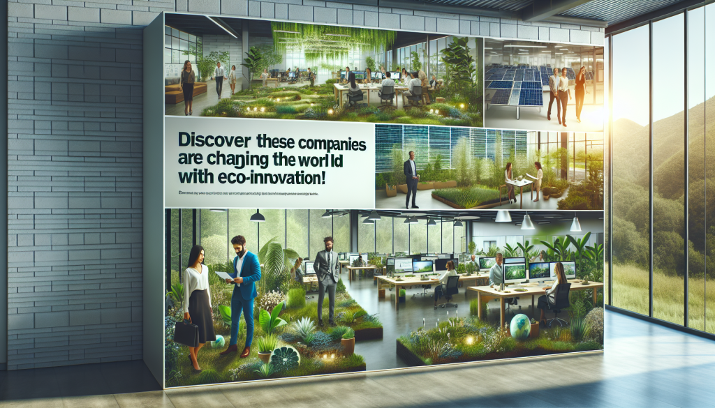 découvrez comment des entreprises exemplaires transforment leurs pratiques grâce à l'innovation écologique. dans cet article, nous vous présentons des études de cas inspirantes sur des entreprises vertes qui redéfinissent le développement durable.
