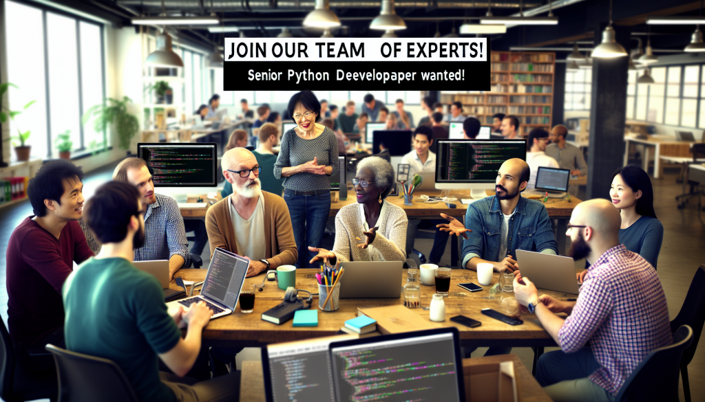 rejoignez notre équipe d'experts en tant que développeur python senior f/h. mettez vos compétences à l'épreuve dans un environnement innovant et stimulant, où vous participerez à des projets passionnants et contribuerez à l'évolution de notre technologie.