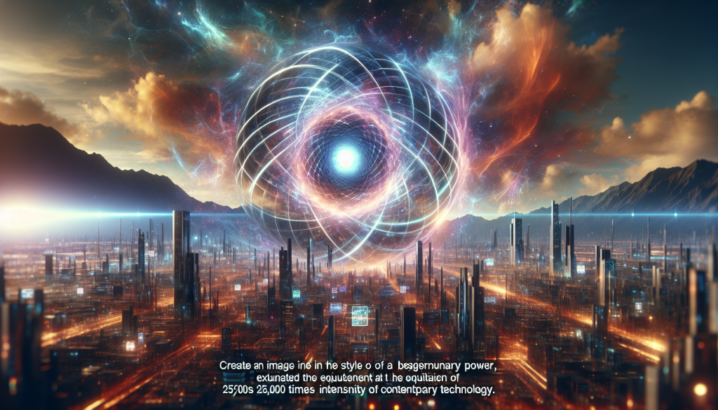 découvrez comment un nouveau monstre quantique, doté d'une puissance 25 000 fois supérieure à celle des ordinateurs traditionnels, révolutionne l'informatique mondiale et pave la voie vers un avenir technologique sans précédent. ne manquez pas cette avancée spectaculaire qui pourrait transformer notre façon de traiter l'information.