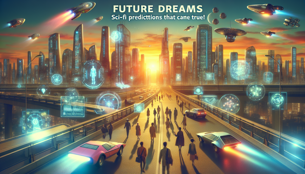 découvrez les fascinantes prédictions de la science-fiction qui se sont concrétisées dans notre monde moderne. plongez dans un voyage à travers le temps et explorez comment des œuvres emblématiques ont anticipé des avancées technologiques et des réalités de notre quotidien.
