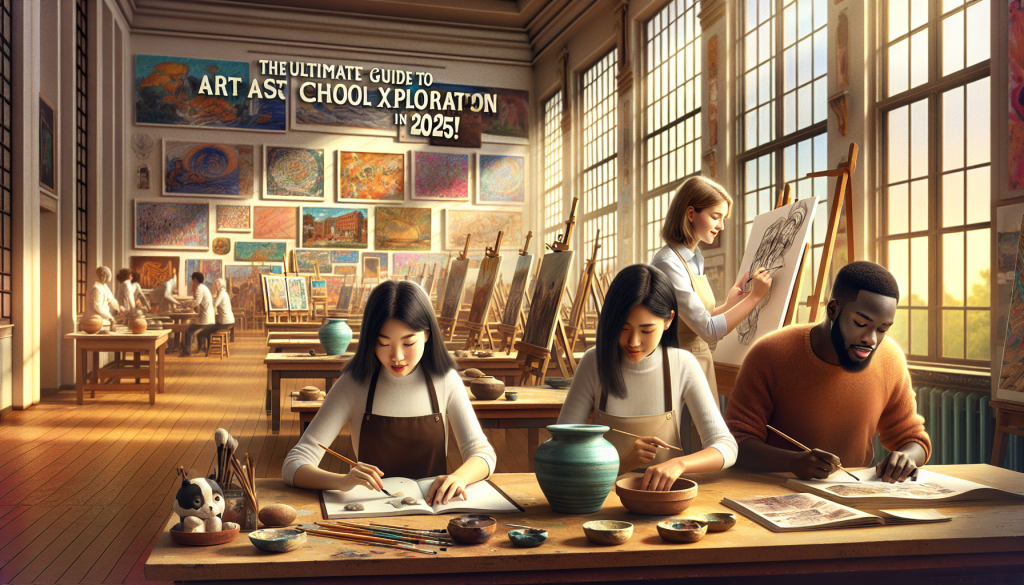 découvrez notre guide incontournable pour 2025 sur l'exploration des écoles d'art. plongez dans l'univers créatif des établissements, comparez les programmes, et trouvez l'inspiration nécessaire pour votre parcours artistique. que vous soyez passionné de peinture, de sculpture ou de design, ce guide vous éclaire sur les meilleures options disponibles.