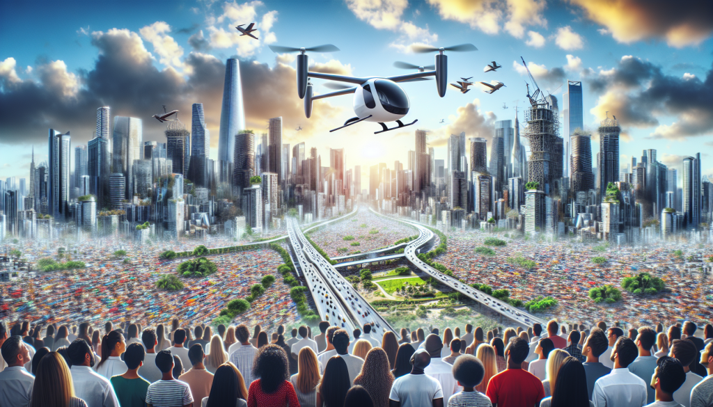 découvrez comment volocopter révolutionne le paysage urbain avec ses taxis volants. plongez dans les innovations technologiques qui transforment nos villes et répondent aux défis de mobilité moderne et durable.