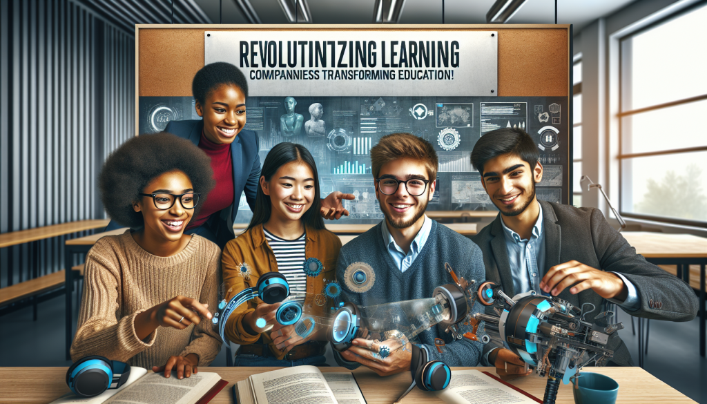 découvrez comment des entreprises innovantes transforment l'apprentissage et réinventent l'éducation pour un avenir meilleur. explorez les initiatives révolutionnaires qui changent la manière d'apprendre et préparent les prochaines générations aux défis du monde moderne.