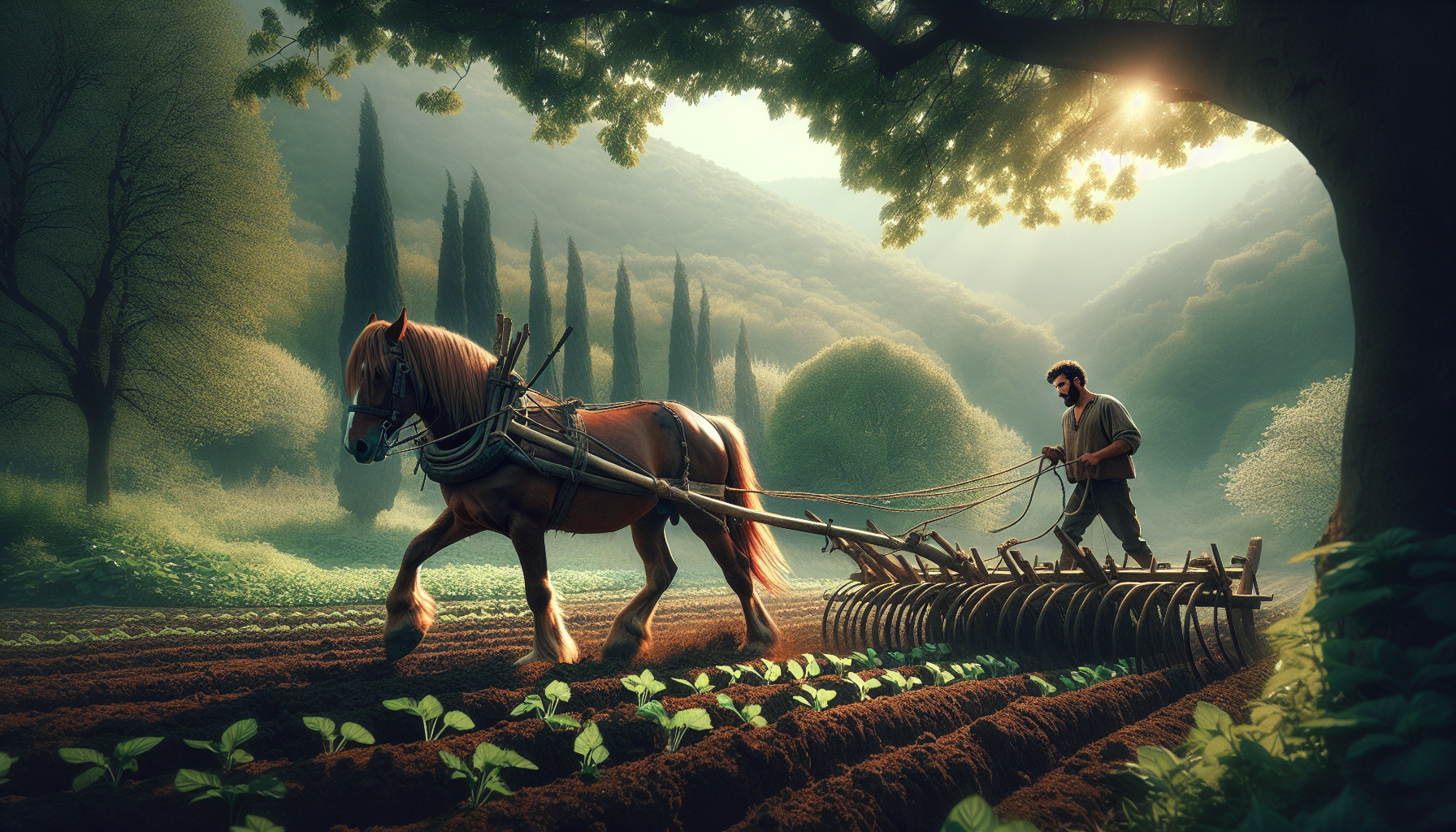 découvrez comment la traction animale a façonné l'agriculture d'hier et inspire les pratiques agricoles durables de demain à travers une analyse historique enrichissante.