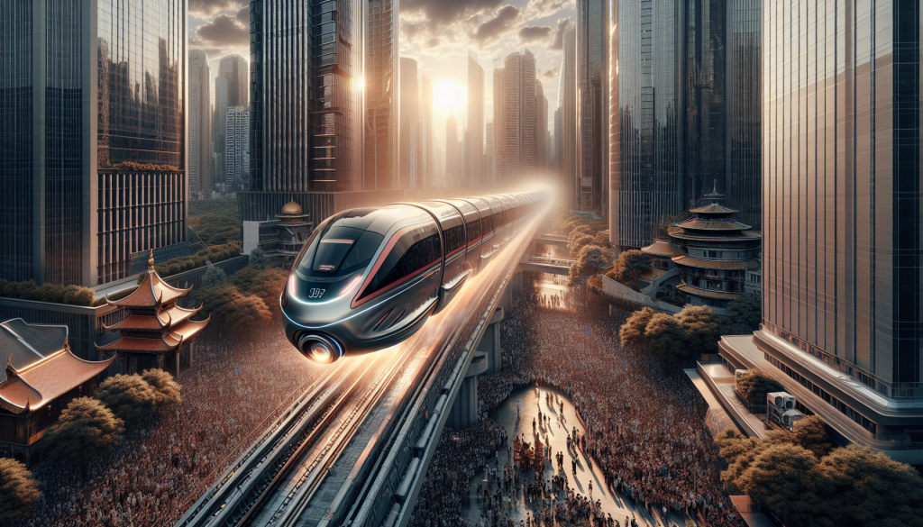 découvrez comment la chine repousse les limites de la technologie avec un train magnétique révolutionnaire capable de défier la gravité grâce à un aimant puissant de 351 000 gauss. innovation, vitesse et prouesse scientifique au rendez-vous !