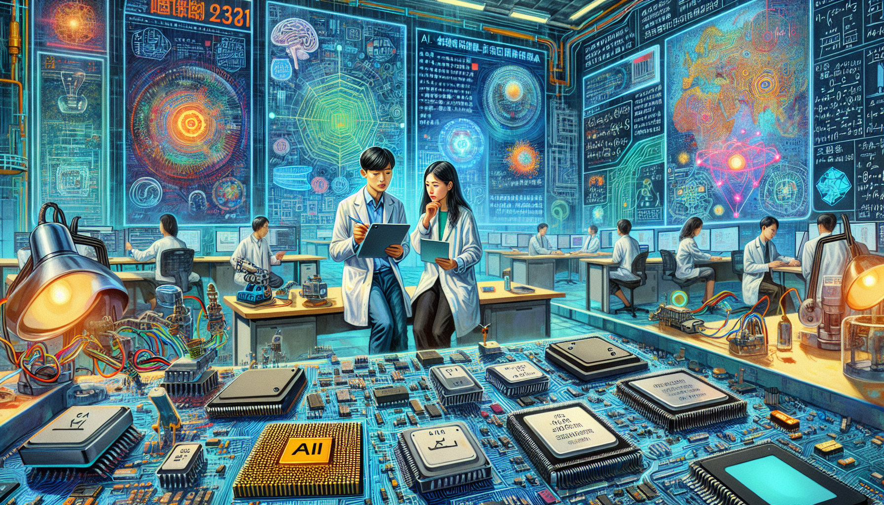 découvrez une analyse comparative détaillée des avancées majeures de la chine en intelligence artificielle et semi-conducteurs, mettant en lumière ses percées révolutionnaires et leur impact global.