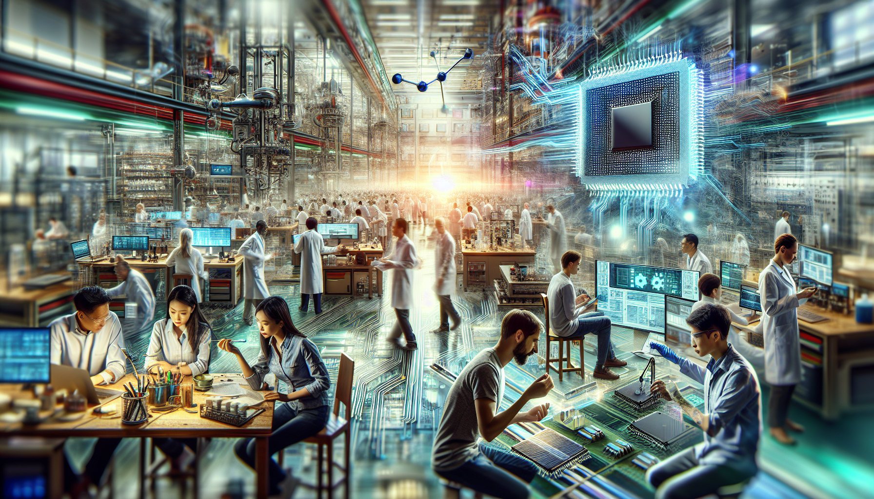 découvrez une analyse comparative approfondie des avancées révolutionnaires de la chine en intelligence artificielle et semi-conducteurs, mettant en lumière ses innovations clés et leur impact mondial.
