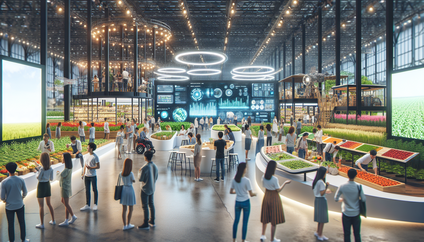 découvrez le digital farm center à agritechnica, une expérience immersive qui met en lumière les dernières innovations en agriculture numérique et façonne l'avenir du secteur.