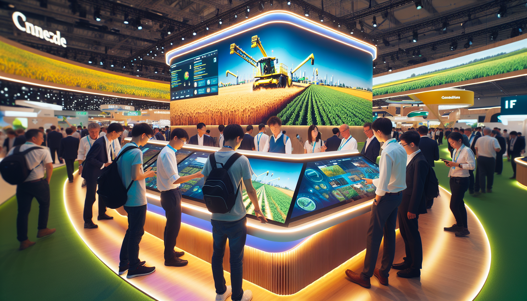 découvrez le digital farm center à agritechnica, une expérience immersive innovante qui dévoile les dernières avancées et l'avenir de l'agriculture numérique.