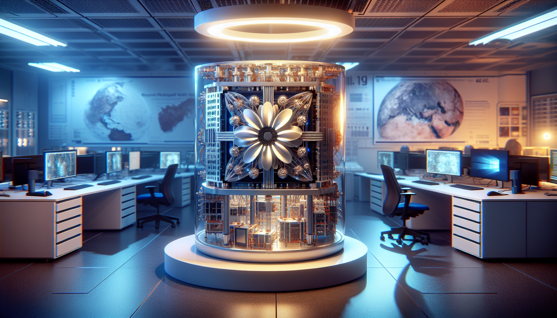 découvrez comment le royaume-uni innove en informatique avec un ordinateur quantique en silicium, capable de concurrencer les géants starlink et google dans la course technologique.