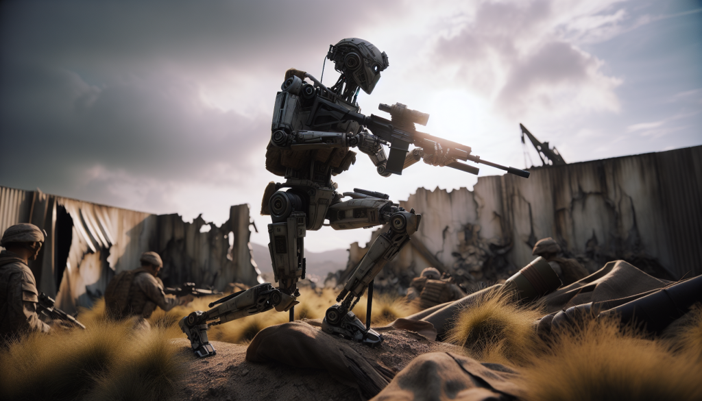 découvrez le phantom mk-1, le robot humanoïde révolutionnaire destiné à soutenir les forces sur le front du conflit en ukraine. technologie avancée et innovation militaire au service de la sécurité.
