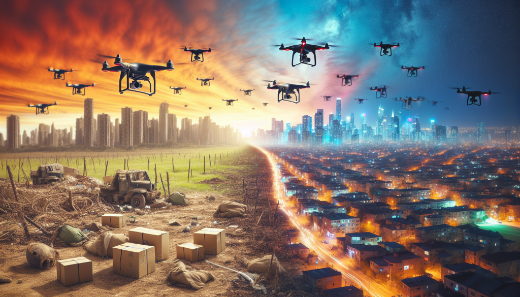 découvrez comment les drones transforment le narcotrafic aérien, passant des zones de conflit aux grandes métropoles, révolutionnant les méthodes de contrebande et les stratégies de lutte.