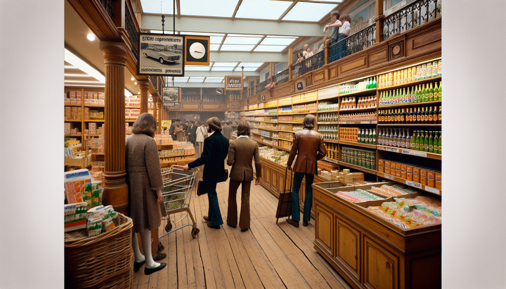 découvrez l'évolution fascinante des supermarchés français au cours des 50 dernières années et explorez leur transformation incroyable à travers un voyage surprenant dans le temps.