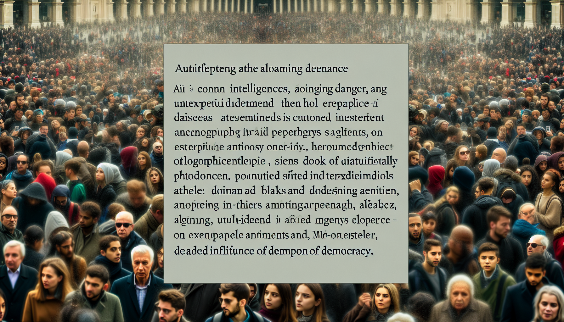 découvrez comment l'intelligence artificielle bouleverse la démocratie : menace redoutée ou alliée précieuse pour notre avenir politique ?
