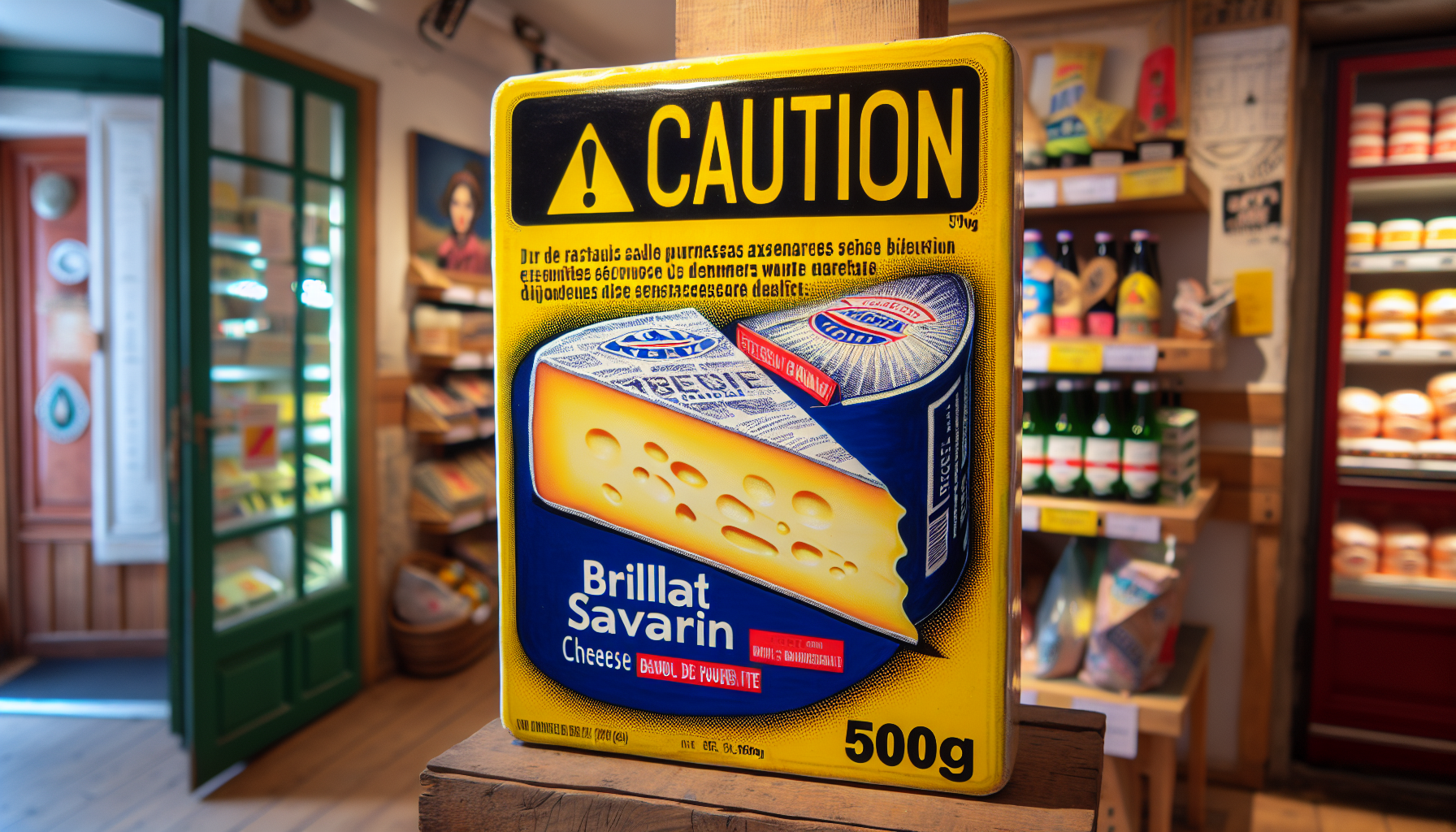 attention : rappel de sécurité concernant le brillat-savarin 500 g vendu en france. informez-vous sur les risques potentiels et les mesures prises pour votre protection.