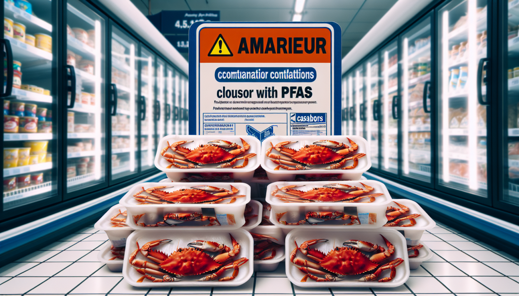 alerte sanitaire : des crabes surgelés de la marque casabor ont été détectés contaminés par des pfas, présentant un risque pour la santé. informez-vous sur le rappel et les précautions à prendre.