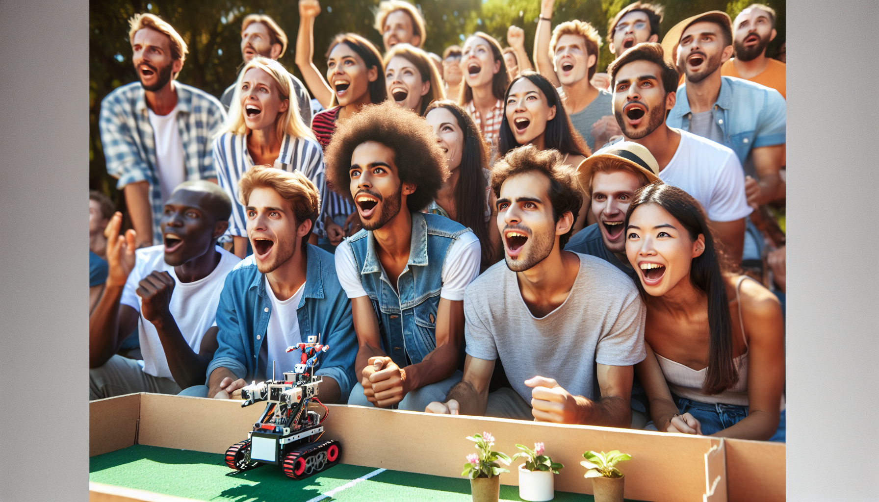 découvrez notre question du jour : seriez-vous intéressé(e) par des compétitions sportives mettant en scène des robots ? partagez votre avis sur cette nouvelle forme de divertissement technologique.