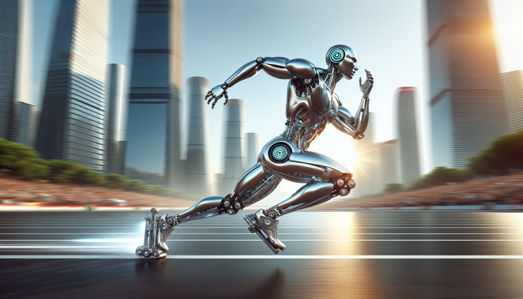 découvrez la course spectaculaire à pékin où des robots, rapides comme usain bolt, dépassent les performances humaines dans un défi technologique impressionnant.