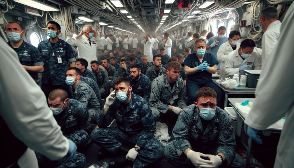 découvrez comment une épidémie de typhus a frappé le porte-avions charles de gaulle, entraînant le sinistre surnom « avion de l'apocalypse » donné par le chancelier en pleine crise sanitaire.
