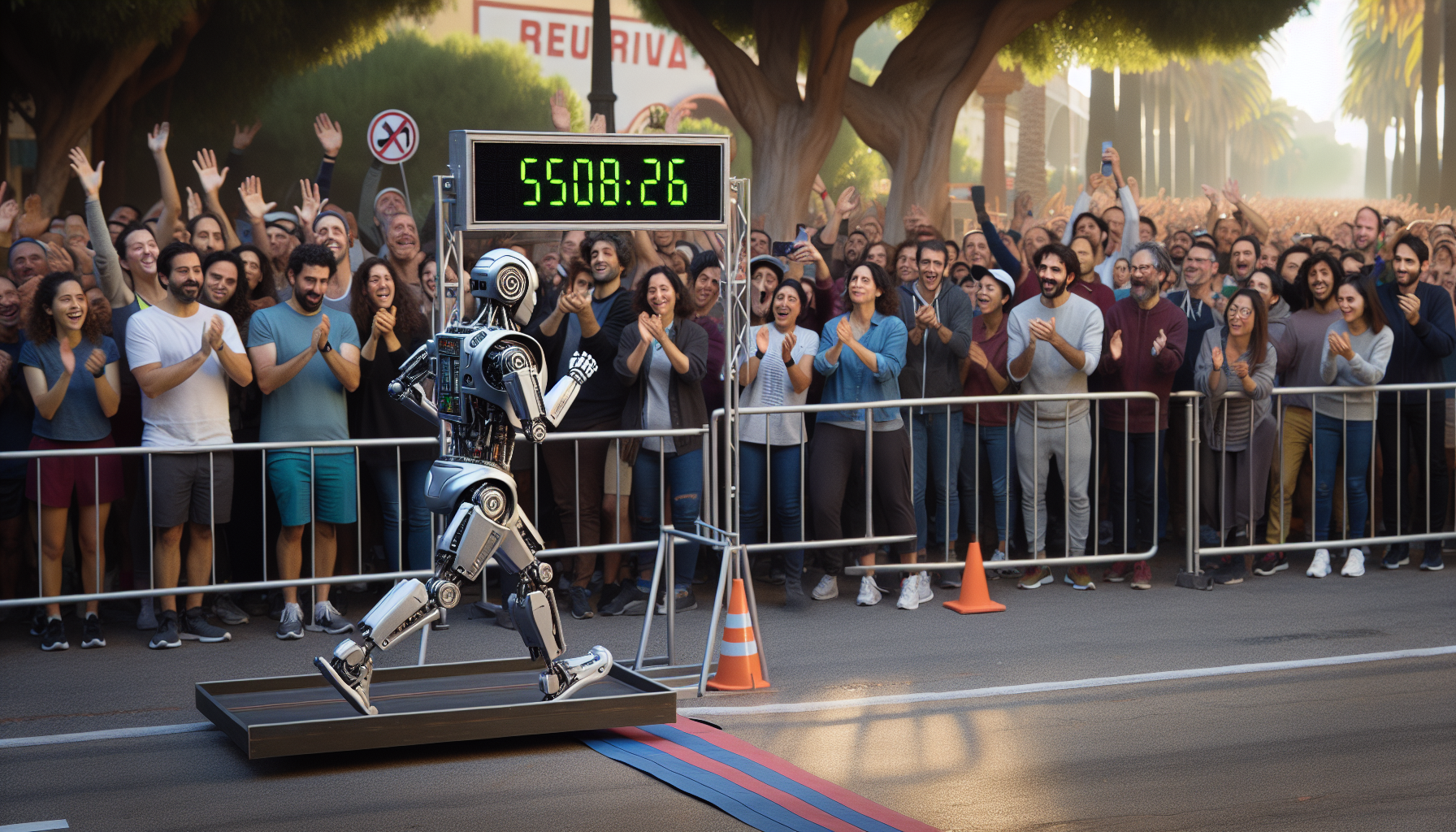 un robot pulvérise le record du monde du semi-marathon en réalisant un temps impressionnant de 50 minutes et 26 secondes, repoussant les limites de la technologie et de la performance sportive.