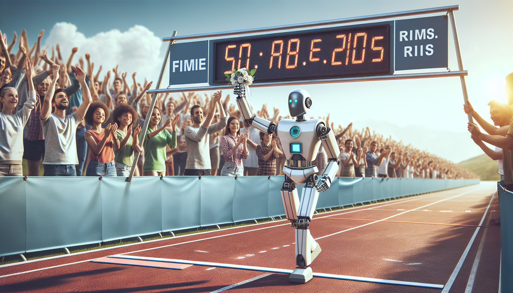découvrez comment un robot a pulvérisé le record du monde du semi-marathon en réalisant un temps incroyable de 50 minutes et 26 secondes, révolutionnant ainsi le monde de la course à pied.