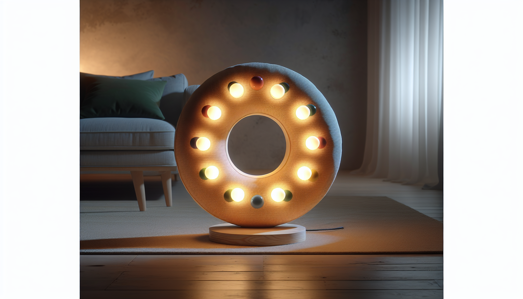 découvrez la lampe donut d'ikea, qui offre un éventail secret de couleurs avec un seul bouton pour créer des ambiances uniques et personnalisées.
