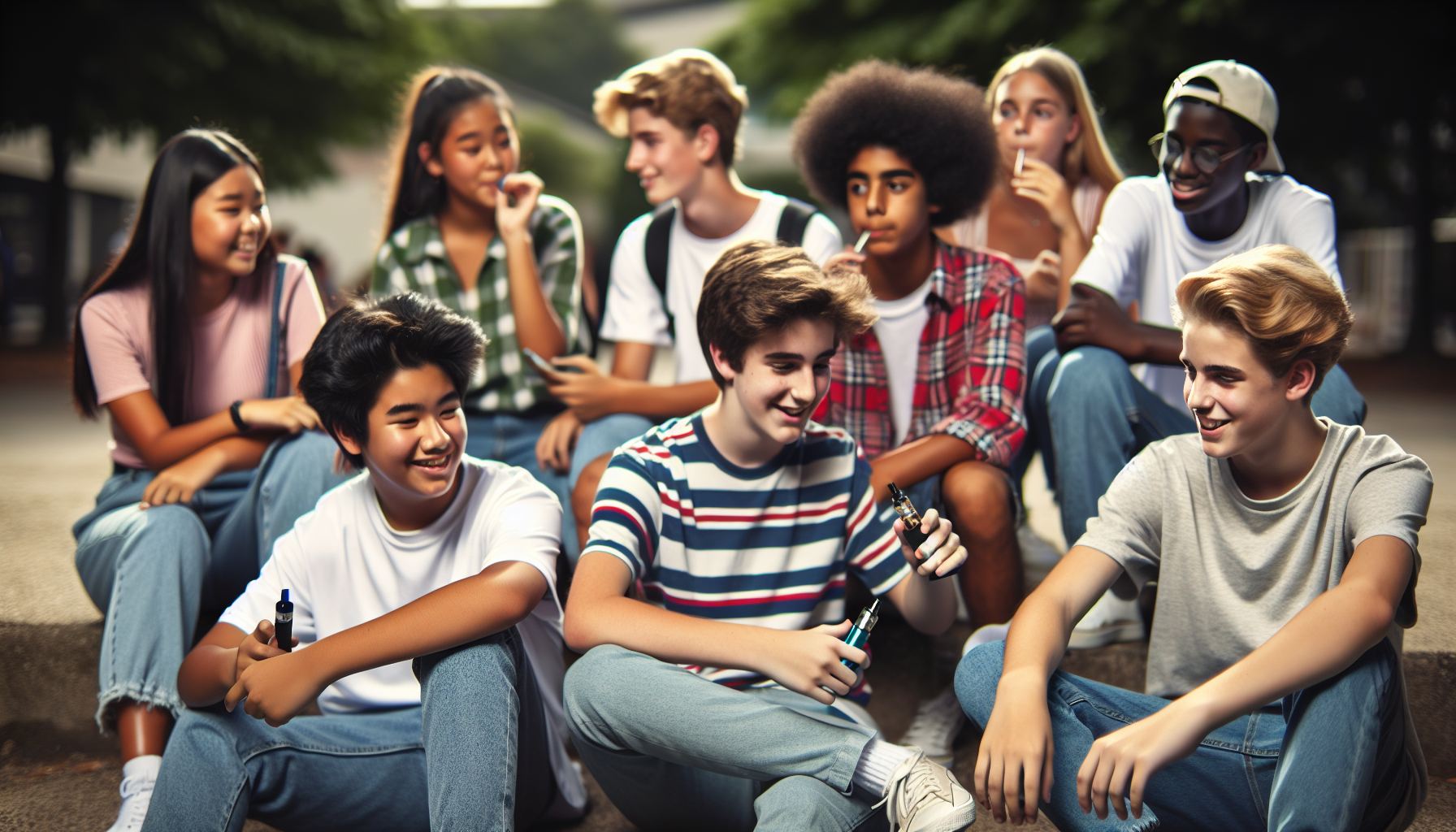 découvrez comment la cigarette électronique séduit la moitié des lycéens, révélant un nouveau visage de l’addiction chez les jeunes.
