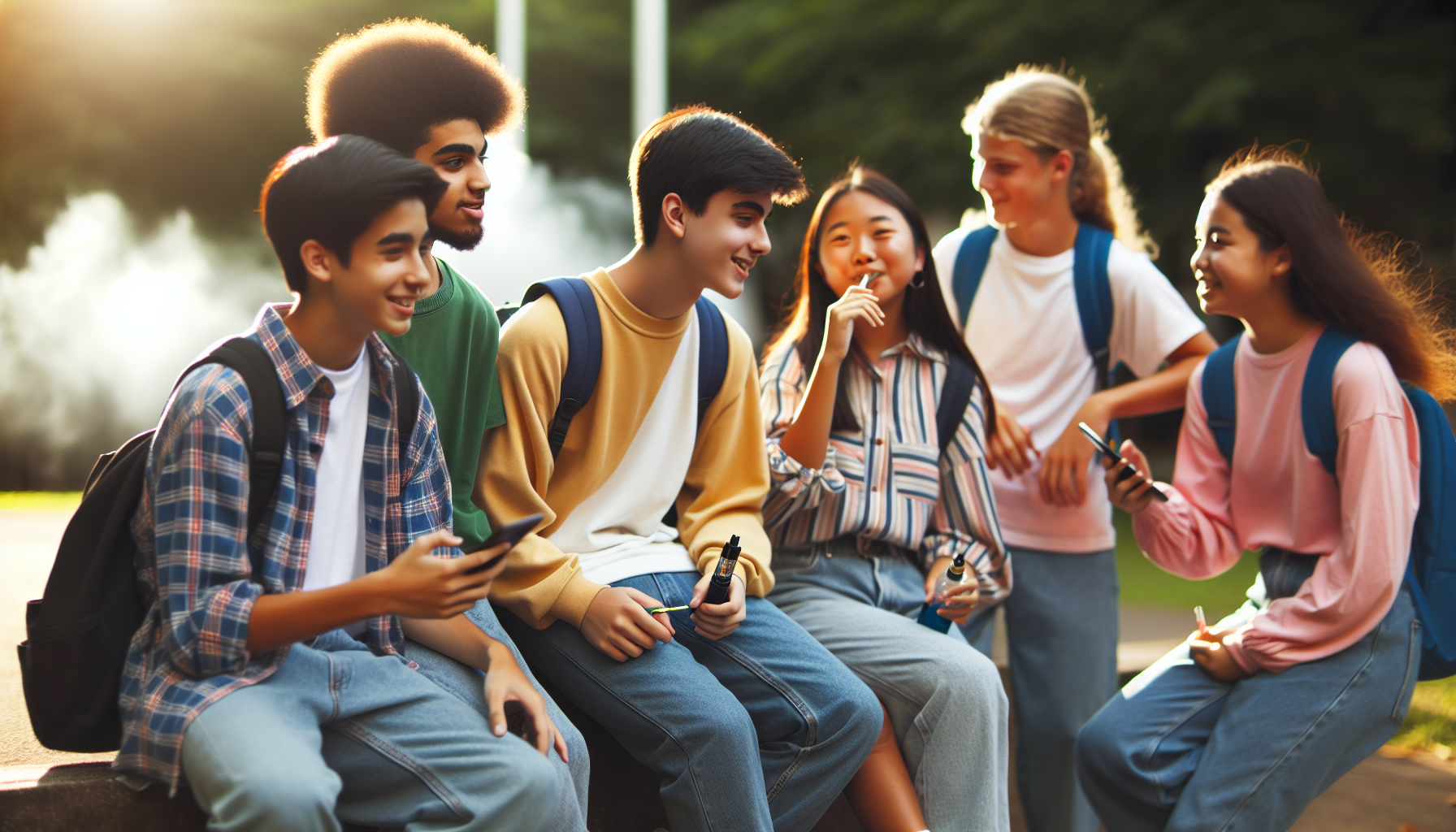 découvrez comment la vape, séduisant la moitié des lycéens, redéfinit les contours de l'addiction chez les jeunes aujourd'hui.
